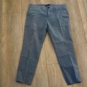 Theory Blue Chinos Classic Straight-Leg